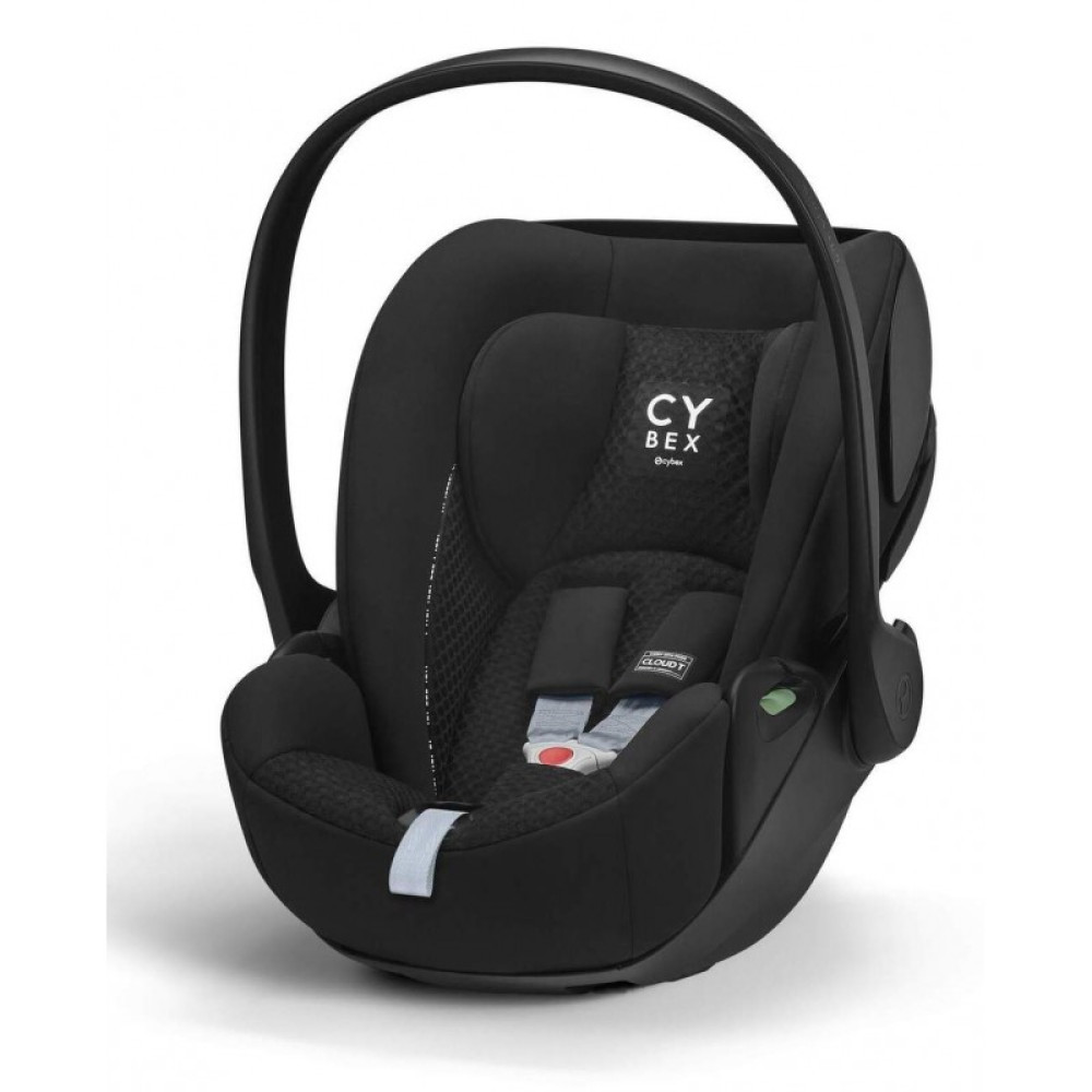 Cybex Cloud T i-Size - автокресло для новорожденного (от 0 до 24 месяцев / 45 - 87 см рост), раскладывающееся до лежачего положения • Urban Mobility Black