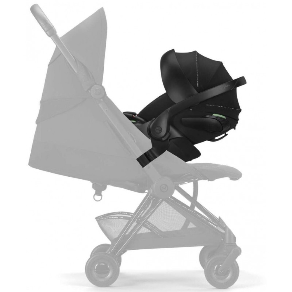 Cybex Cloud T i-Size - автокресло для новорожденного (от 0 до 24 месяцев / 45 - 87 см рост), раскладывающееся до лежачего положения • Urban Mobility Black