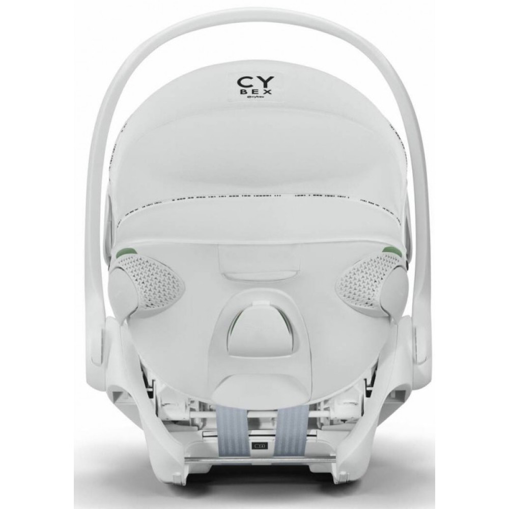 Cybex Cloud T i-Size - автокресло для новорожденного (от 0 до 24 месяцев / 45 - 87 см рост), раскладывающееся до лежачего положения • Urban Mobility White