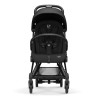 Cybex Coya - легкая прогулочная коляска для путешествий, ультракомпактная коляска премиум (ручная кладь), черная рама • Urban Mobility Black (Fashion Collections)