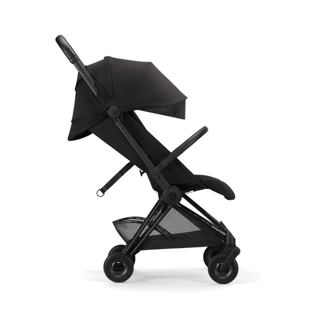Cybex Coya - легкая прогулочная коляска для путешествий, ультракомпактная коляска премиум (ручная кладь), черная рама • Urban Mobility Black (Fashion Collections) Cybex Coya - легкая прогулочная коляска для путешествий, ультракомпактная коляска премиум (ручная кладь), черная рама • Urban Mobility Black (Fashion Collections)