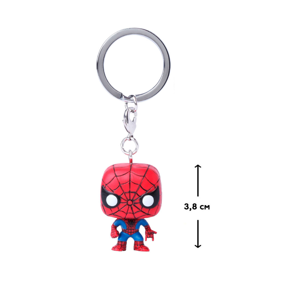 Ігрова фігурка на кліпсі FUNKO POP! серії "Marvel" – ЛЮДИНА-ПАВУК (4983)