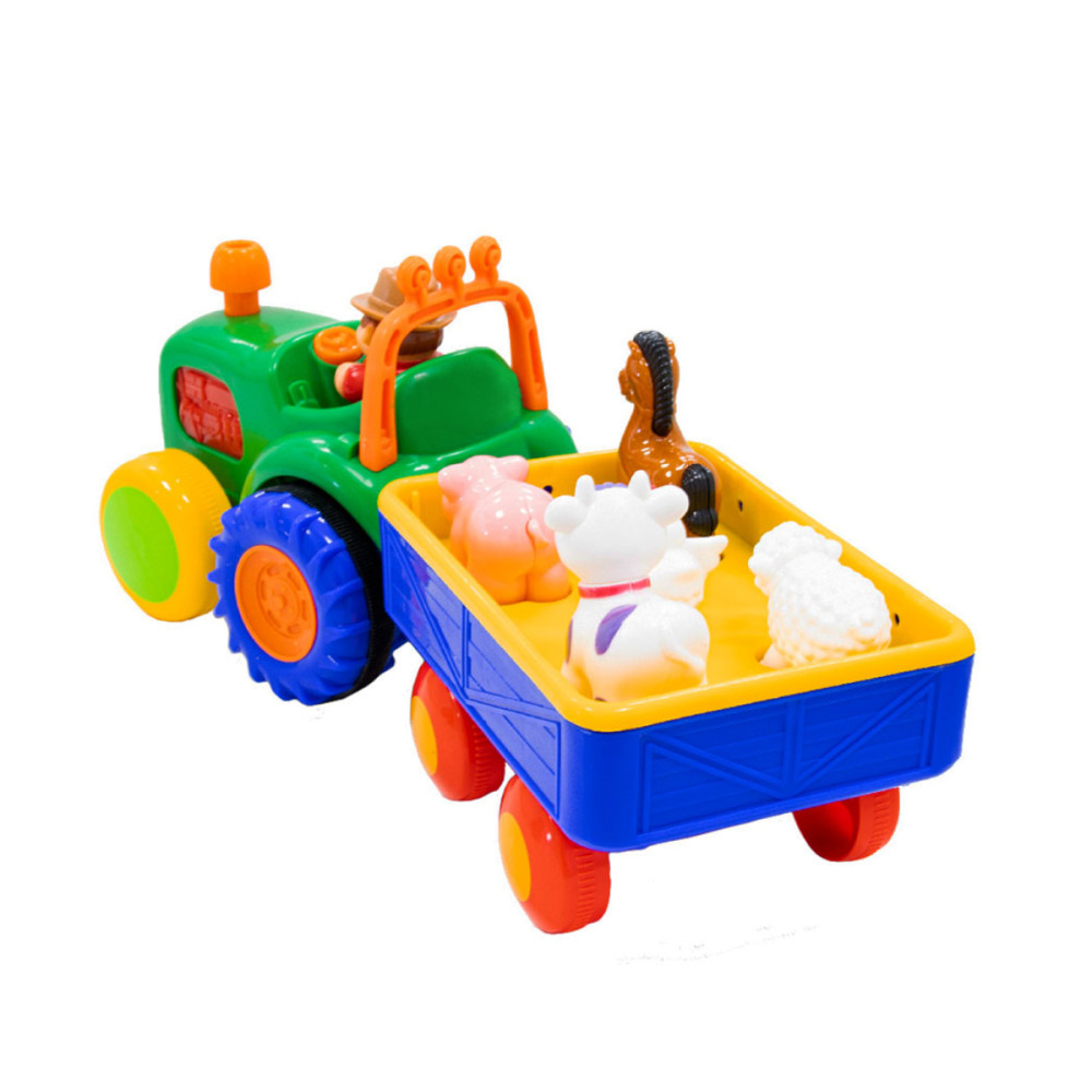 Игровой набор KIDDI SMART – ТРАКТОР С ПРИЦЕПОМ (063180) Игровой набор KIDDI SMART – ТРАКТОР С ПРИЦЕПОМ (063180)