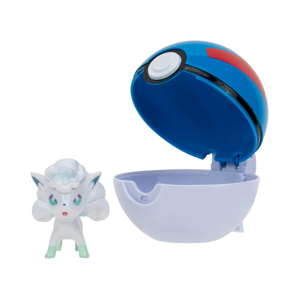 Игровой набор Pokemon W14 - Алола Вульпикс в покеболе (PKW3135) Игровой набор Pokemon W14 - Алола Вульпикс в покеболе (PKW3135)