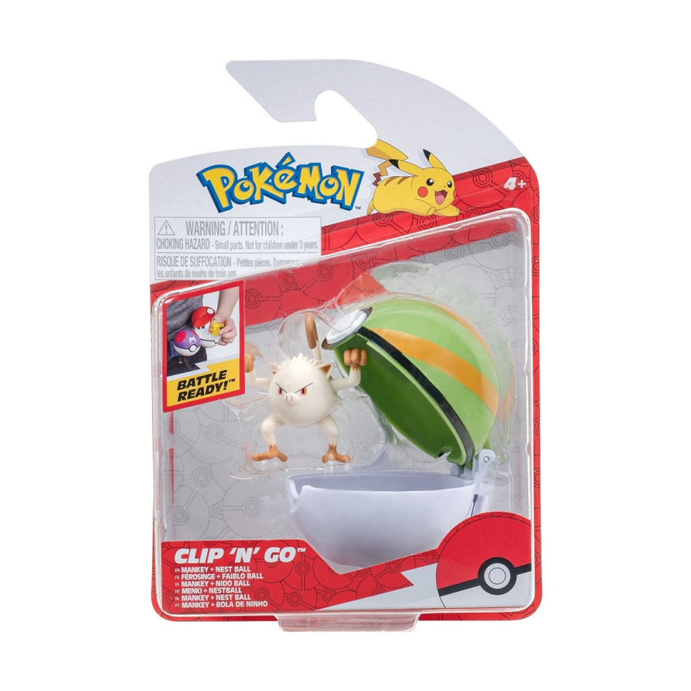 Игровой набор Pokemon W14 - Манки в покеболе (PKW3136)