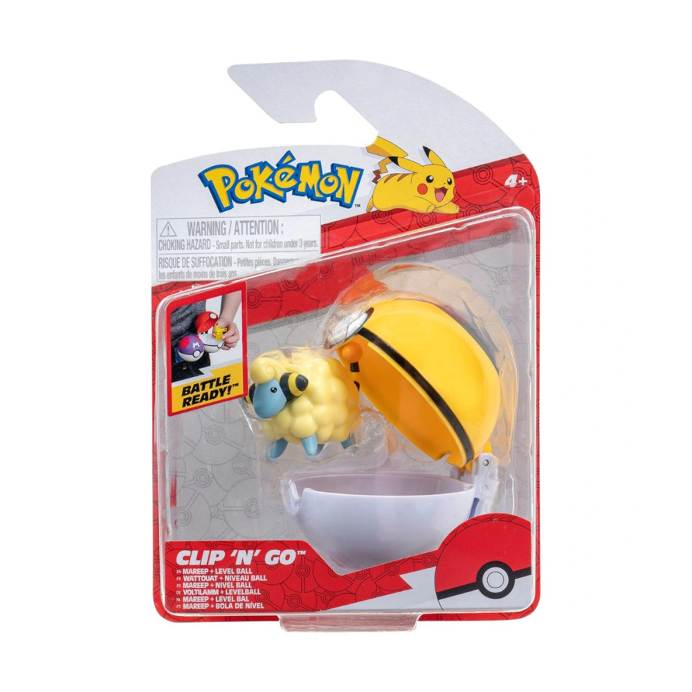 Игровой набор Pokemon W14 - Марип в покеболе (PKW3137) Игровой набор Pokemon W14 - Марип в покеболе (PKW3137)