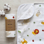 Непромокаемая пеленка Маленькая Соня Фланель 50х80 Сафари (11565543)