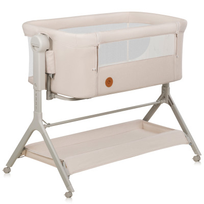 Lionelo Leonie Plus - приставная детская кроватка 3 в 1 • Beige Sand Lionelo Leonie Plus - приставная детская кроватка 3 в 1 • Beige Sand