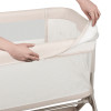 Lionelo Leonie Plus - приставне дитяче ліжечко 3 в 1 • Beige Sand