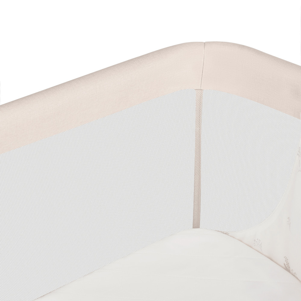 Lionelo Leonie Plus - приставне дитяче ліжечко 3 в 1 • Beige Sand
