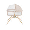 Lionelo Malin Evo - кроватка-колыбель 3 в 1 с функцией качания • Beige Natural