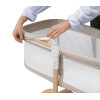 Lionelo Malin Evo - кроватка-колыбель 3 в 1 с функцией качания • Beige Natural