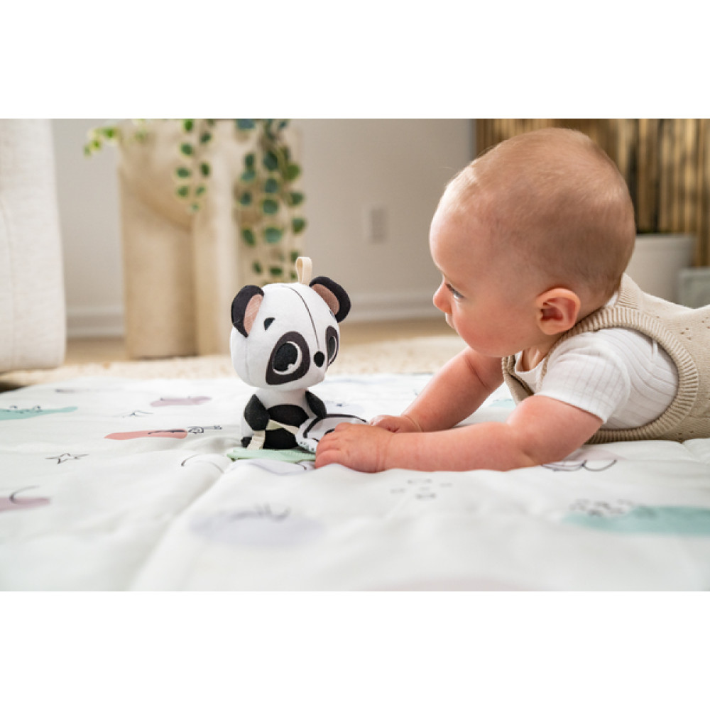 Подвесная игрушка Tiny Love Панда для младенца на детскую коляску