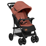 Lionelo Emma Plus - прогулянкова коляска з підносом і сумкою для мами • Coral Pink Lionelo Emma Plus - прогулянкова коляска з підносом і сумкою для мами • Coral Pink