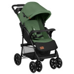 Lionelo Emma Plus - прогулянкова коляска з підносом і сумкою для мами • Green Emerald Lionelo Emma Plus - прогулянкова коляска з підносом і сумкою для мами • Green Emerald