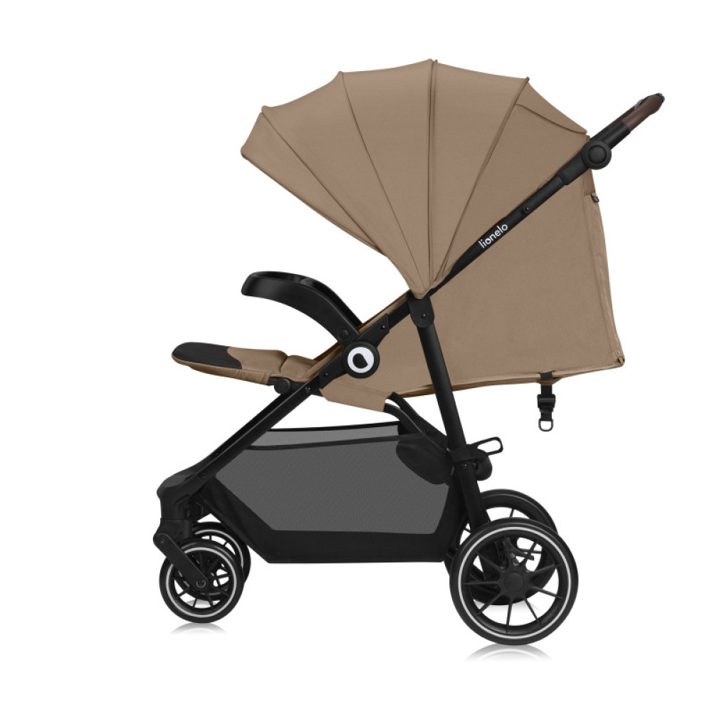 Lionelo Emma One - прогулочная коляска, легкая и маневренная, большие колеса • Beige Sand Lionelo Emma One - прогулочная коляска, легкая и маневренная, большие колеса • Beige Sand