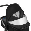 Коляска 3 в 1 Lionelo Amber Black Silver