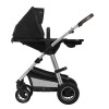 Коляска 3 в 1 Lionelo Amber Black Silver