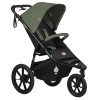 Lionelo Azura - прогулочная коляска, маневренная, большие колеса • Green Forest