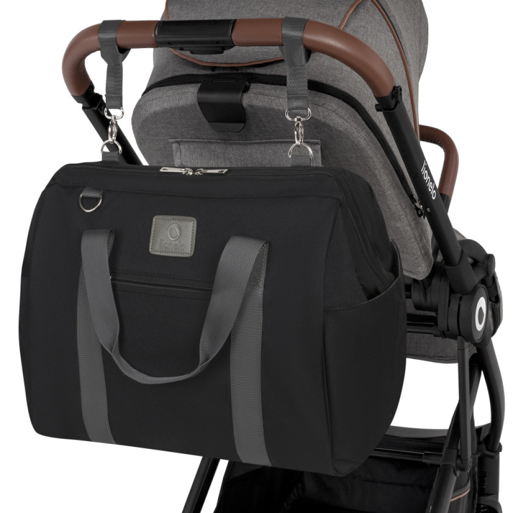 Lionelo Ida - сумка для коляски • Black Onyx Lionelo Ida - сумка для коляски • Black Onyx