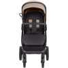 Carrello Bravo Plus CRL-5515 - всесезонная прогулочная коляска с большими колесами • Ivory Beige