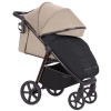 Carrello Bravo Plus CRL-5515 - всесезонная прогулочная коляска с большими колесами • Ivory Beige