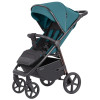 Carrello Bravo Plus CRL-5515 - прогулянкова коляска з великими колесами, всесезонний візок • Oxford Blue