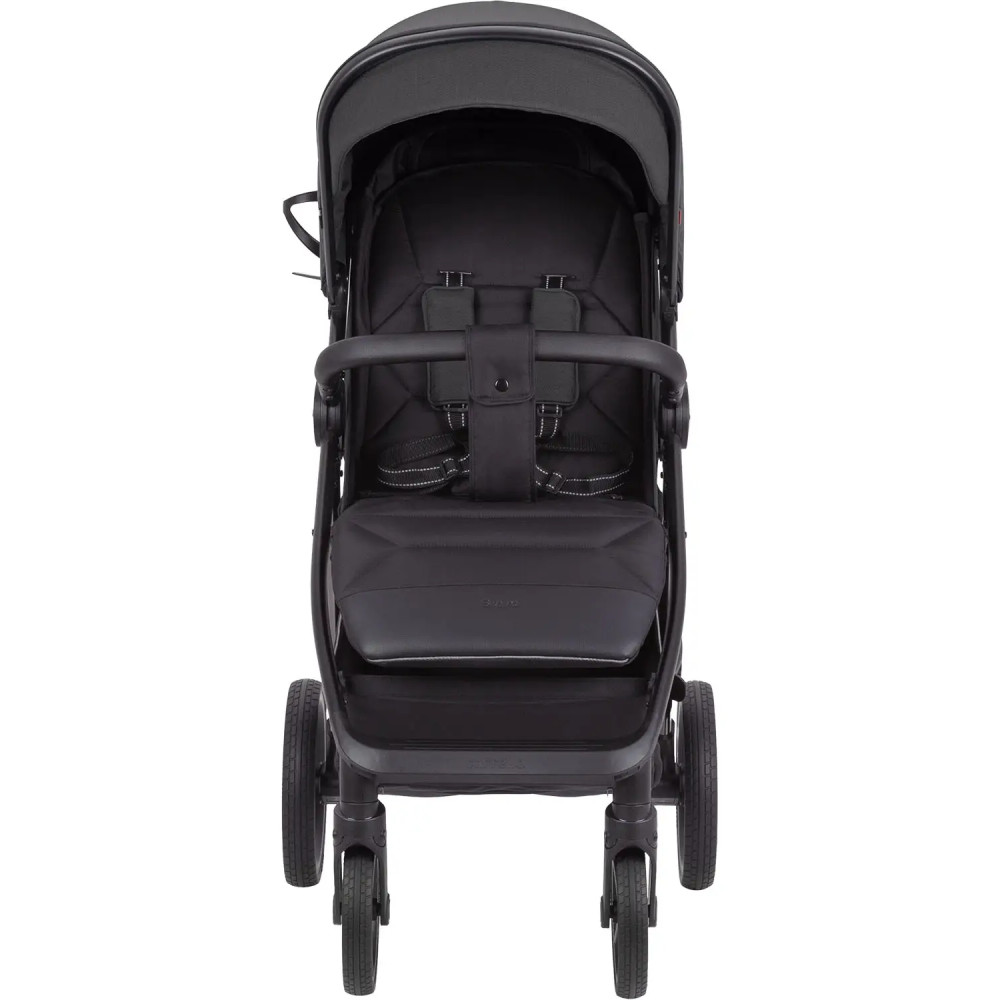 Carrello Bravo Plus CRL-5515 - прогулянкова коляска з великими колесами, всесезонний візок • Storm Grey