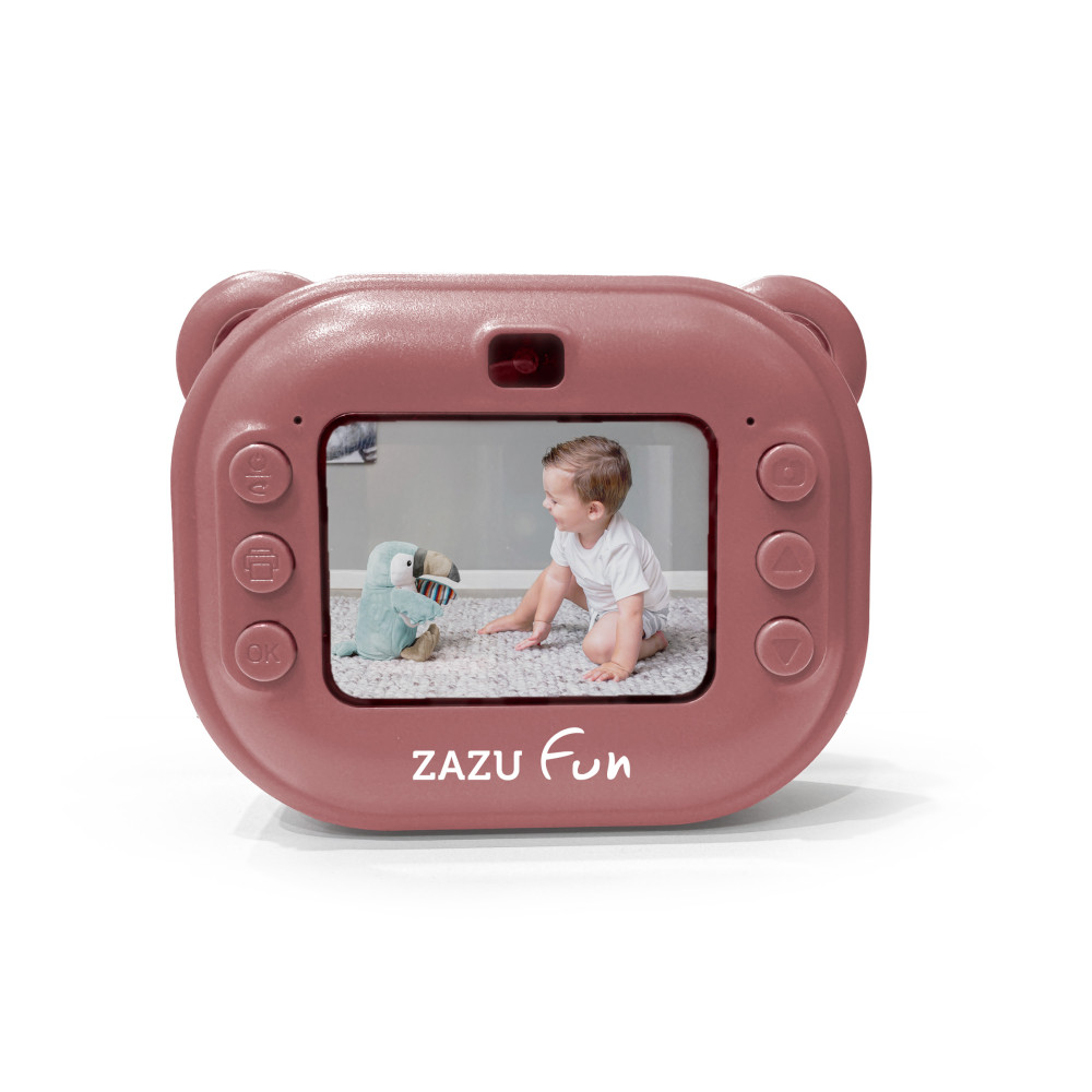 Дитячий фотоапарат Zazu з миттєвим друком, рожевий (ZA-INSTANTCAMERA-03) Дитячий фотоапарат Zazu з миттєвим друком, рожевий (ZA-INSTANTCAMERA-03)