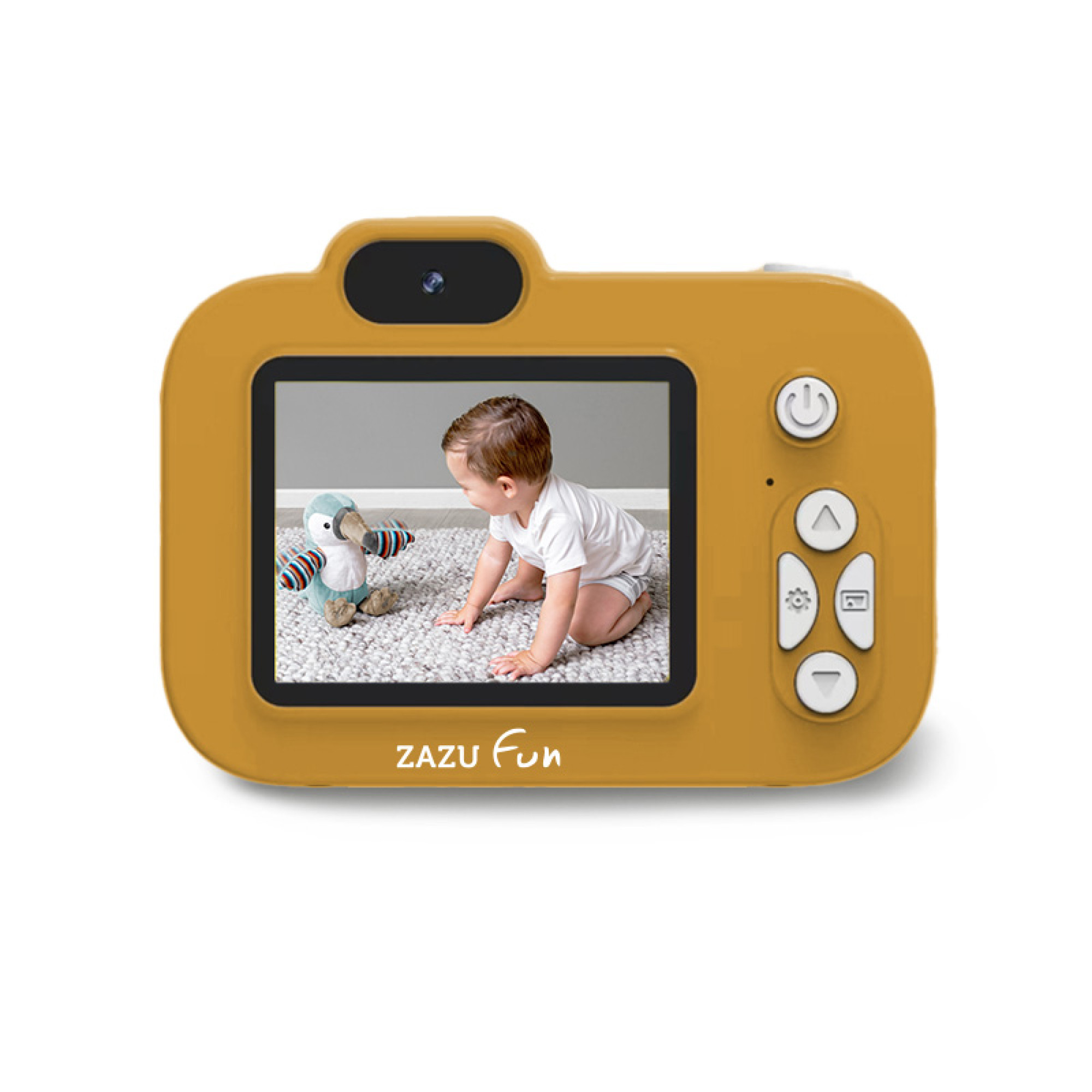 ゴールド タブレット デュアルカメラ Дитячий фотоапарат цифрової камери Zazu. Придбати фотокамери для