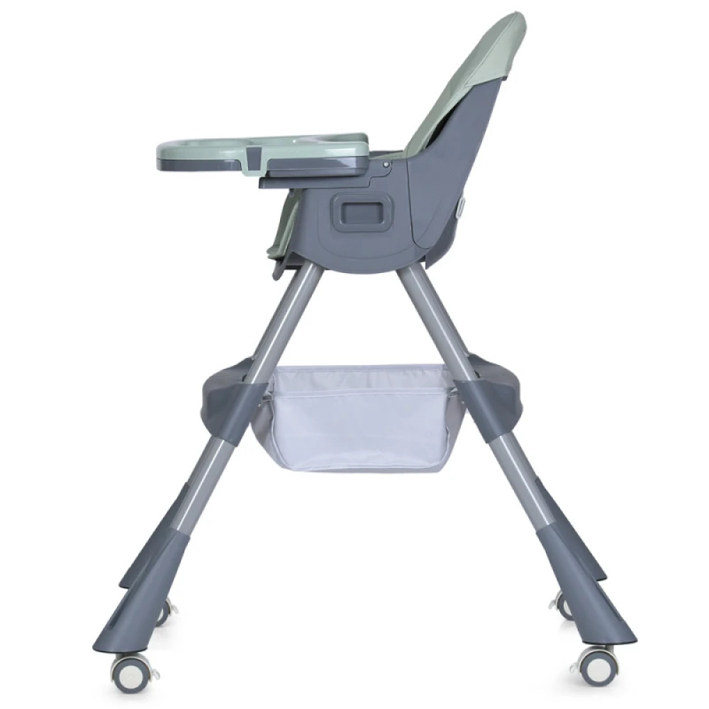 Bambi M 5722 - детский стульчик для кормления, регулировка столика, спинки и подножки, корзина для игрушек • Mint Bambi M 5722 - детский стульчик для кормления, регулировка столика, спинки и подножки, корзина для игрушек • Mint