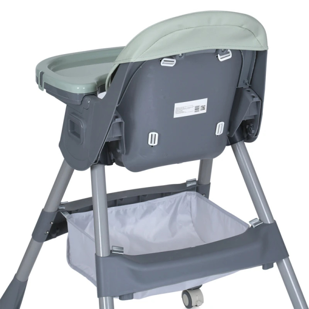 Bambi M 5722 - детский стульчик для кормления, регулировка столика, спинки и подножки, корзина для игрушек • Mint Bambi M 5722 - детский стульчик для кормления, регулировка столика, спинки и подножки, корзина для игрушек • Mint