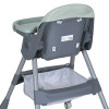 Bambi M 5722 - детский стульчик для кормления, регулировка столика, спинки и подножки, корзина для игрушек • Mint