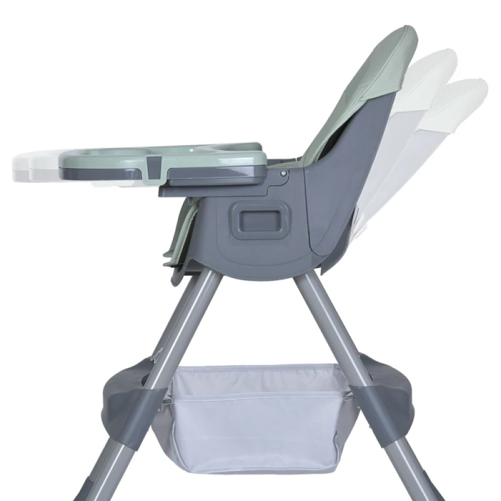 Bambi M 5722 - детский стульчик для кормления, регулировка столика, спинки и подножки, корзина для игрушек • Mint Bambi M 5722 - детский стульчик для кормления, регулировка столика, спинки и подножки, корзина для игрушек • Mint