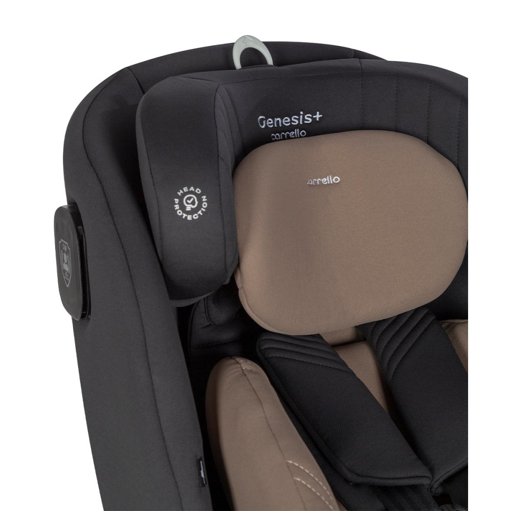 Carrello Genesis+ CRL-12807 - поворотное детское автокресло i-Size (0 – 12лет / 40 - 150см), крепление ISOFIX • Sand Beige