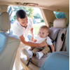 Carrello Yukon CRL-15808 - автокресло для детей (с 9 месяцев до 12 лет / 76 - 150 см), крепление ISOFIX и Top Tether (якорный ремень), многопозиционное регулирование подголовника • Sandstone Beige