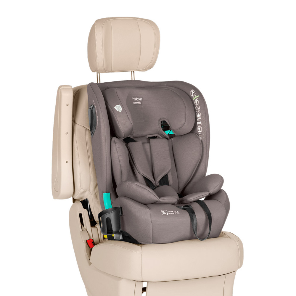 Carrello Yukon CRL-15808 - автокресло для детей (с 9 месяцев до 12 лет / 76 - 150 см), крепление ISOFIX и Top Tether (якорный ремень), многопозиционное регулирование подголовника • Seashell Grey Carrello Yukon CRL-15808 - автокресло для детей (с 9 месяцев до 12 лет / 76 - 150 см), крепление ISOFIX и Top Tether (якорный ремень), многопозиционное регулирование подголовника • Seashell Grey