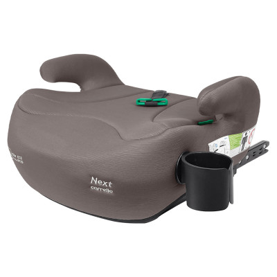 Carrello Next i-Size CRL-16011 - автокресло-бустер для детей (7–12 лет / 125–150 см), крепление ISOFIX, подстаканник в комплекте • Sandstone Beige