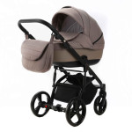 Коляска 2 в 1 Adamex Lanti PS-110 мокко (PS1100100)