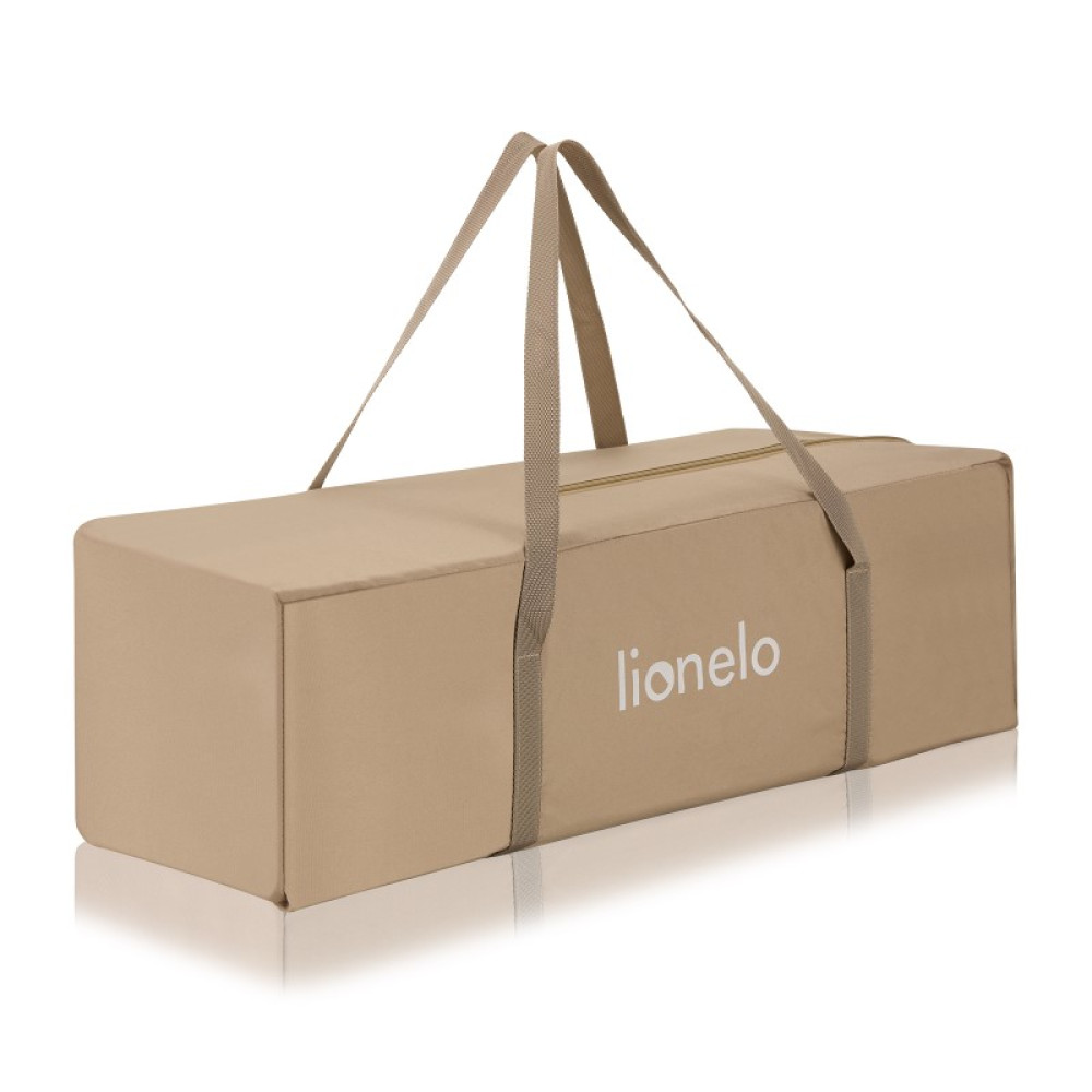 Lionelo Jasmin Easy Fold - дитячий манеж-ліжечко 2 в 1 • Beige Sand Lionelo Jasmin Easy Fold - дитячий манеж-ліжечко 2 в 1 • Beige Sand