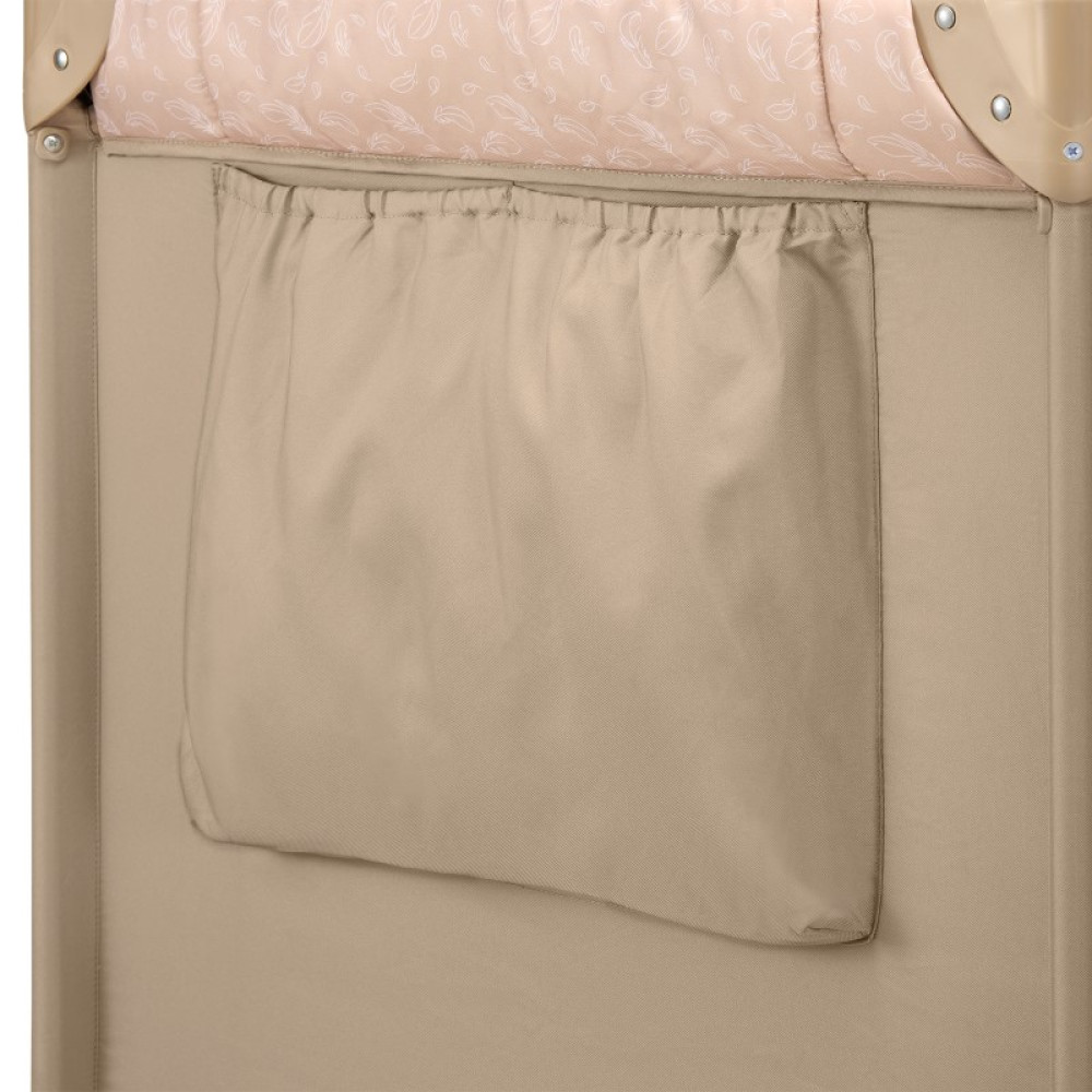 Lionelo Jasmin Easy Fold - дитячий манеж-ліжечко 2 в 1 • Beige Sand Lionelo Jasmin Easy Fold - дитячий манеж-ліжечко 2 в 1 • Beige Sand