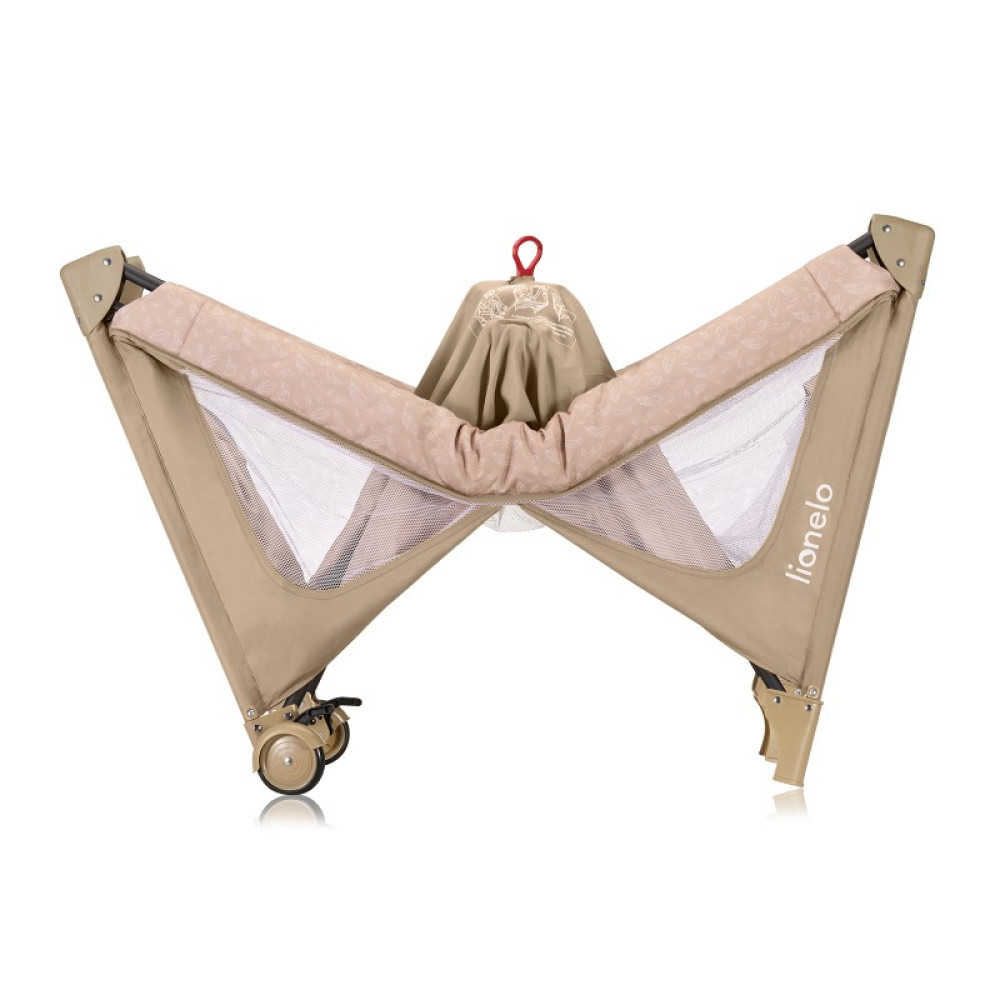 Lionelo Jasmin Easy Fold - дитячий манеж-ліжечко 2 в 1 • Beige Sand Lionelo Jasmin Easy Fold - дитячий манеж-ліжечко 2 в 1 • Beige Sand