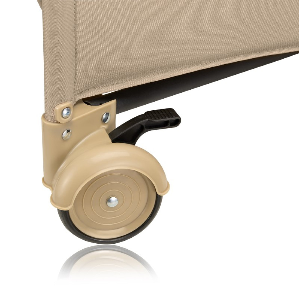 Lionelo Jasmin Easy Fold - дитячий манеж-ліжечко 2 в 1 • Beige Sand Lionelo Jasmin Easy Fold - дитячий манеж-ліжечко 2 в 1 • Beige Sand