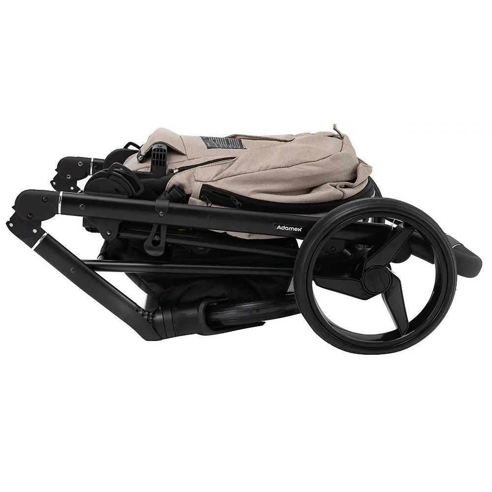 Коляска 2 в 1 Adamex Blanc Lux PS-18, beige (680725)