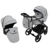 Коляска 2 в 1 Adamex Blanc Eco SA-3 светло-серый (680707)