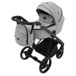 Коляска 2 в 1 Adamex Blanc Eco SA-3 светло-серый (680707)