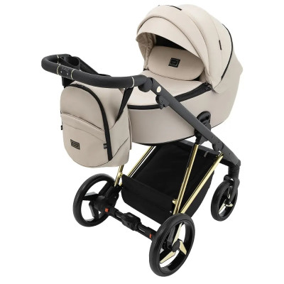 Коляска 2 в 1 Adamex Blanc Special Edidion PS-802, бежевый (680864)