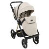 Коляска 2 в 1 Adamex Blanc Special Edidion PS-802, бежевый (680864)