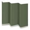 Lionelo Jasmin Easy Fold - дитячий манеж-ліжечко 2 в 1 • Green Olive
