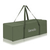 Lionelo Jasmin Easy Fold - дитячий манеж-ліжечко 2 в 1 • Green Olive